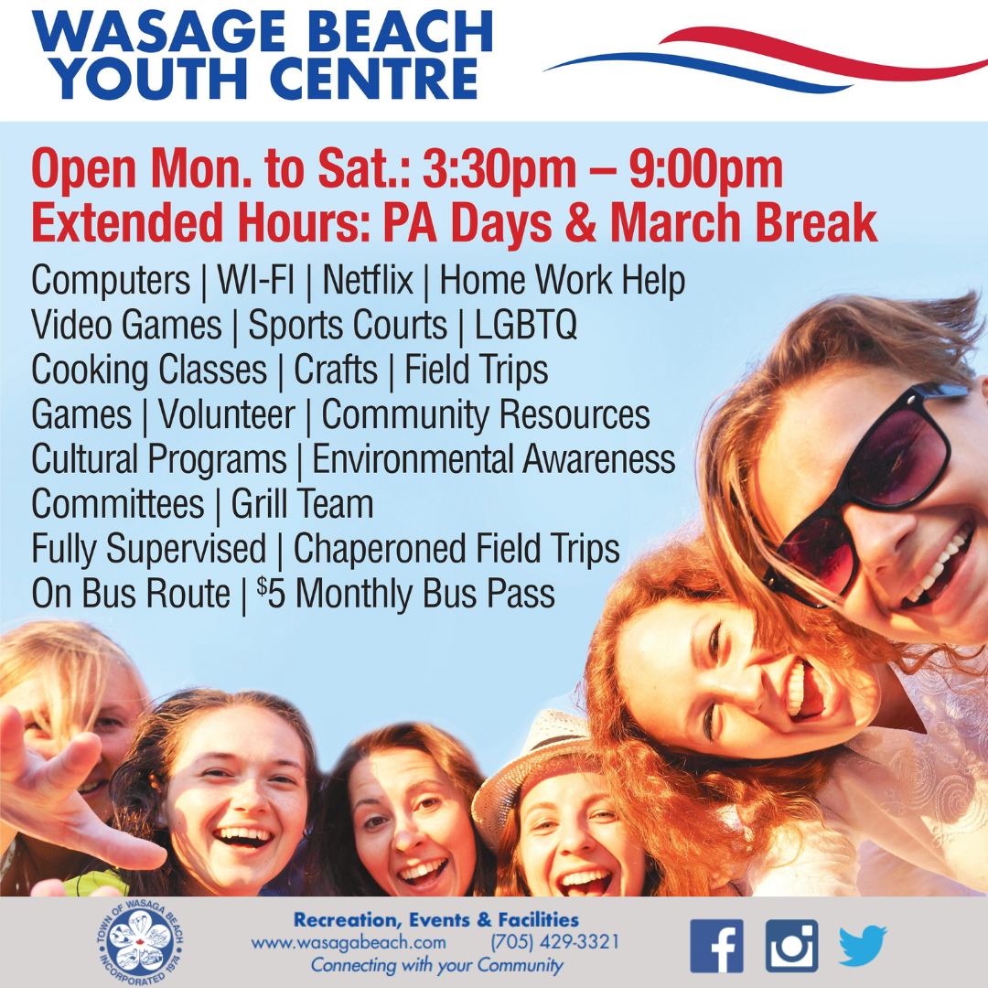 Youth Centre Information Poster Image